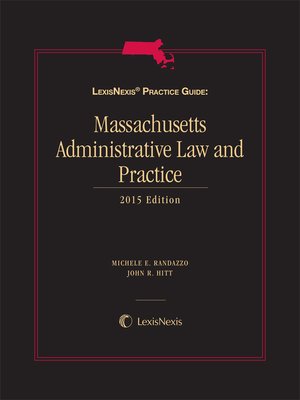 cover image of Massachusetts Administrative Law and Practice